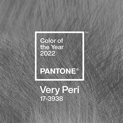 Pantone annonce la couleur de l'année 2022 : Very Peri