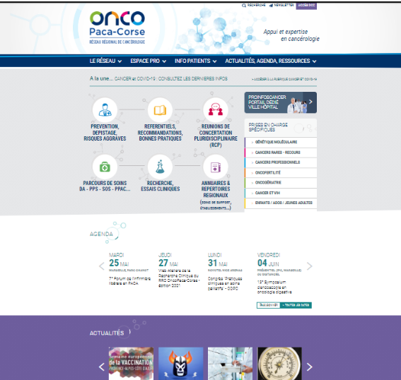 Avant / après d'OncoPaca-Corse