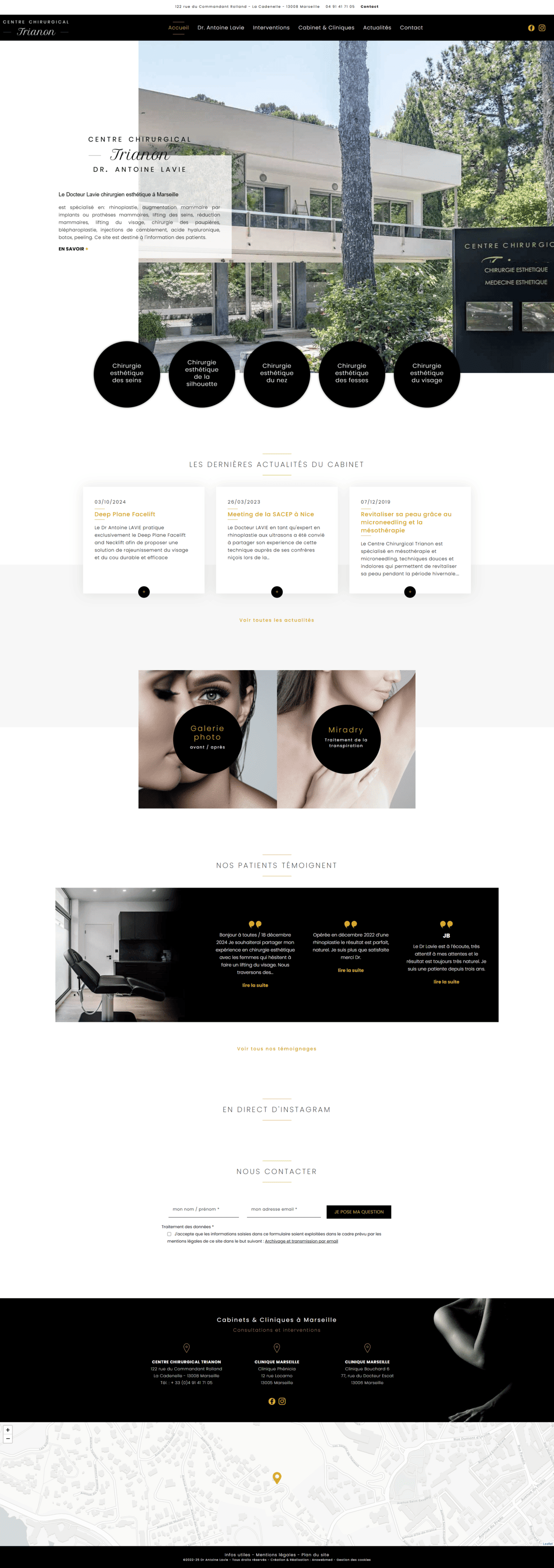 Avant / après du Docteur Lavie