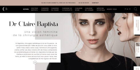 Avant / après du Docteur Baptista