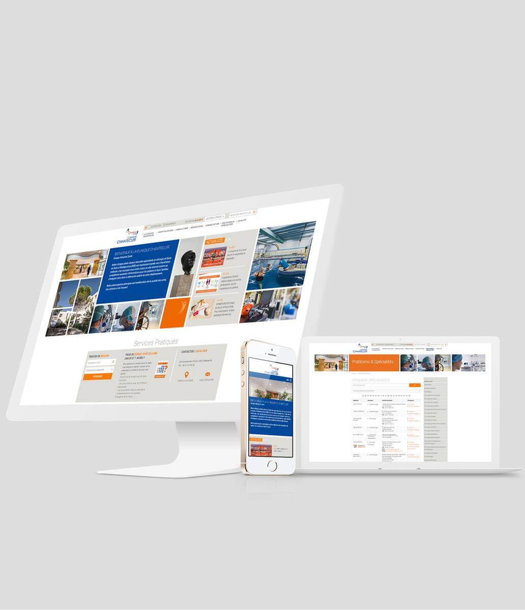 Visuel site web Clinique Chantecler Marseille