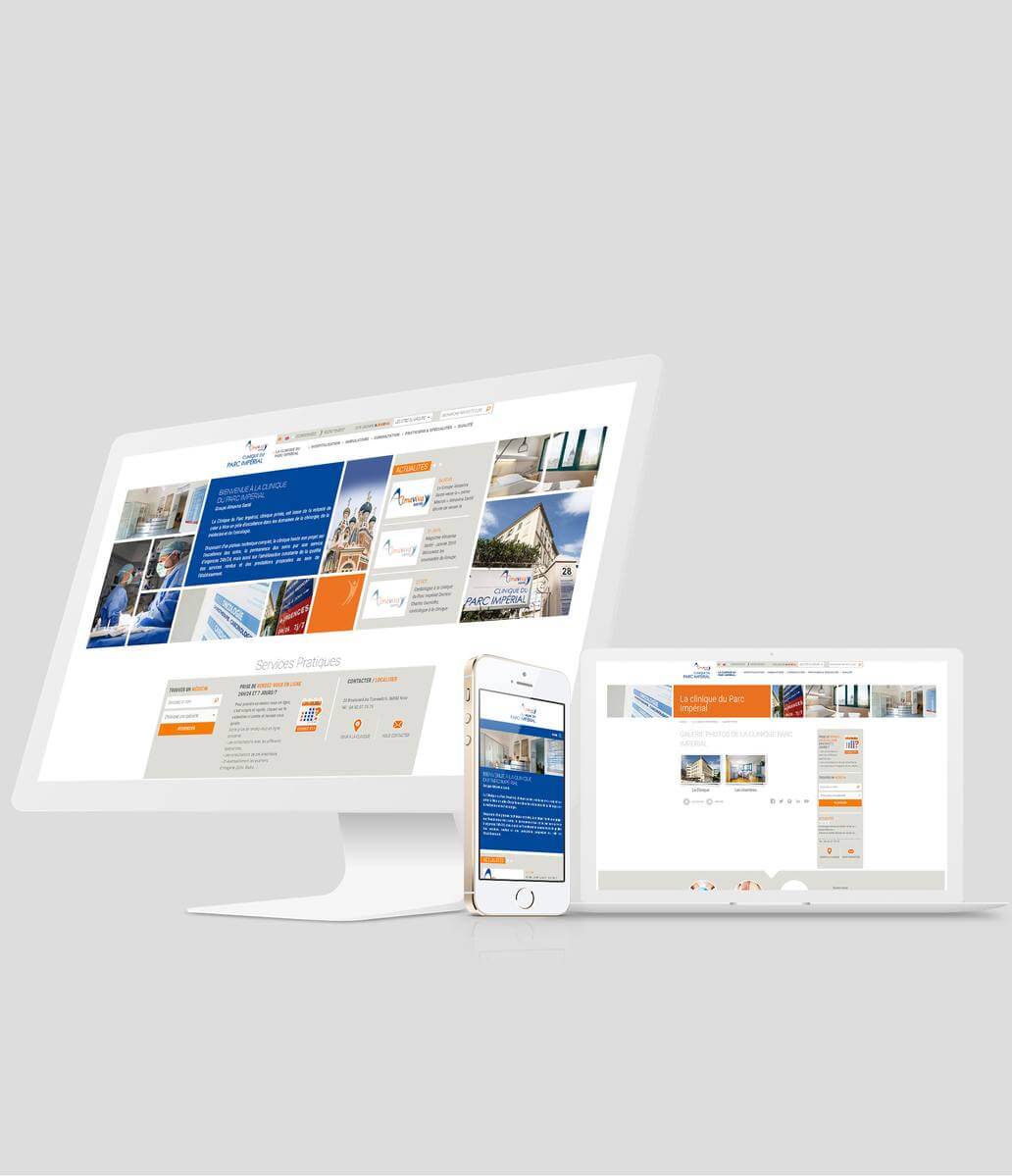 Visuel site web Clinique de Nice Sedna Santé