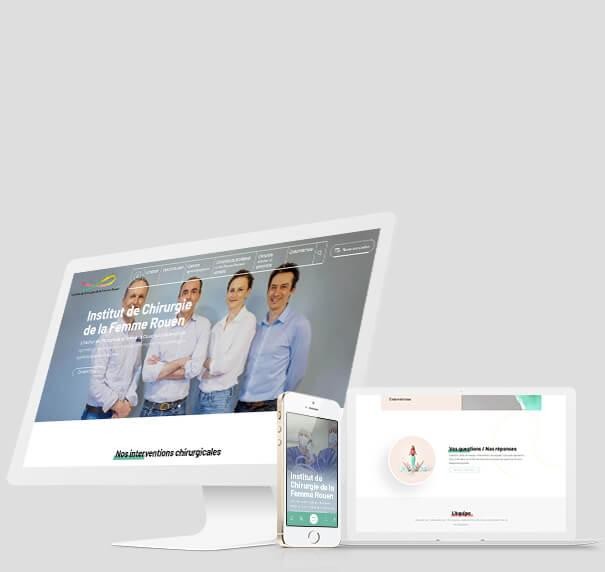 Visuel site web Chirurgie de la Femme Rouen