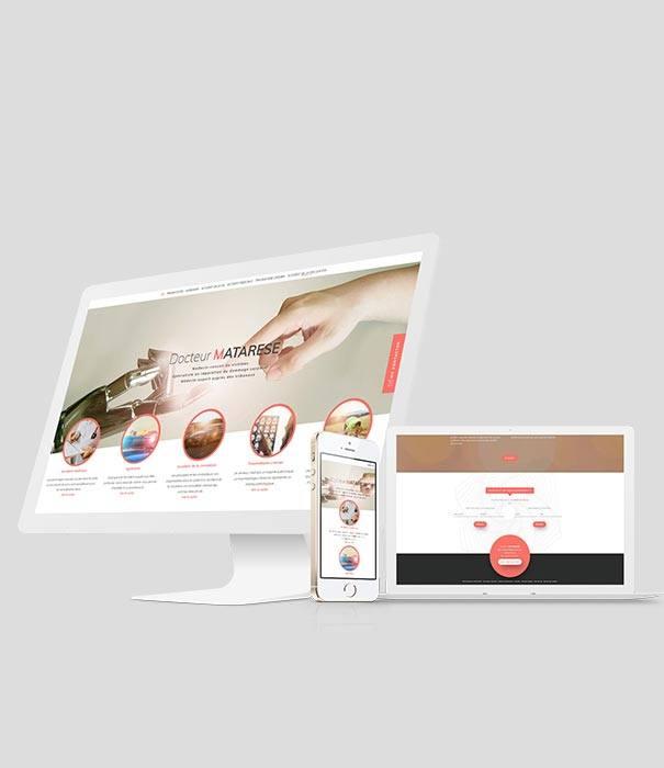 Visuel site web Dr. Matarese Nîmes