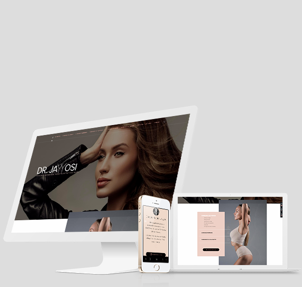 Visuel site web Dr. Jayyosi - Réalisation AnswebMed