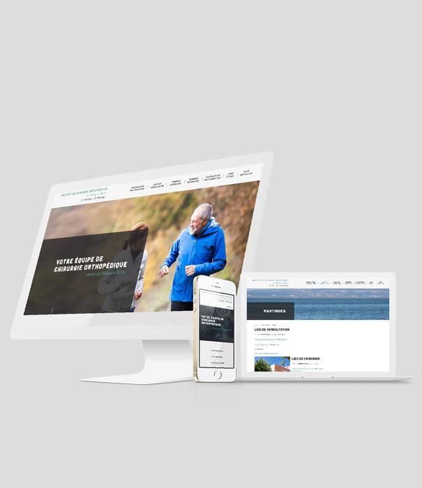 Site web chirurgie orthopédique