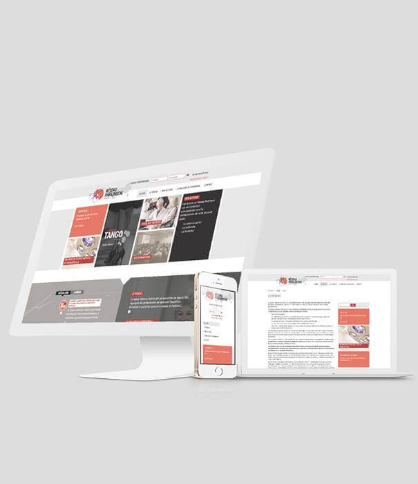 Site web Réseau médical