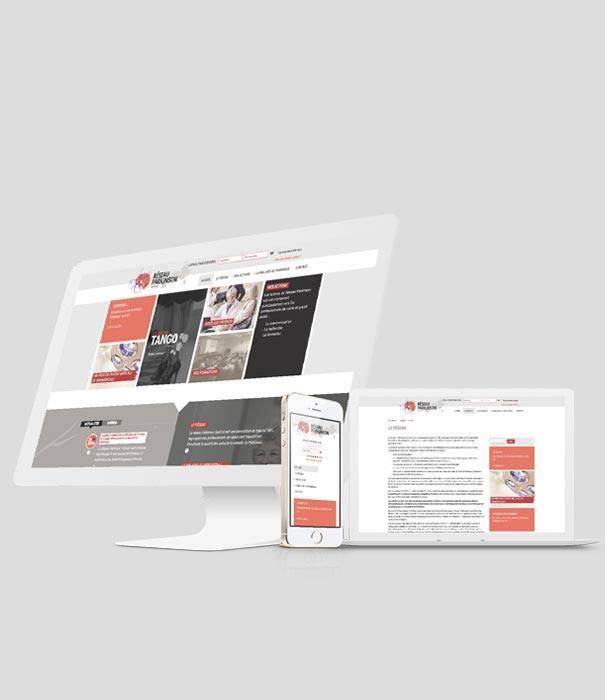 Visuel site web réseau de santé Parkinson