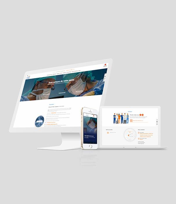 Visuel site web Clinique privée Paris